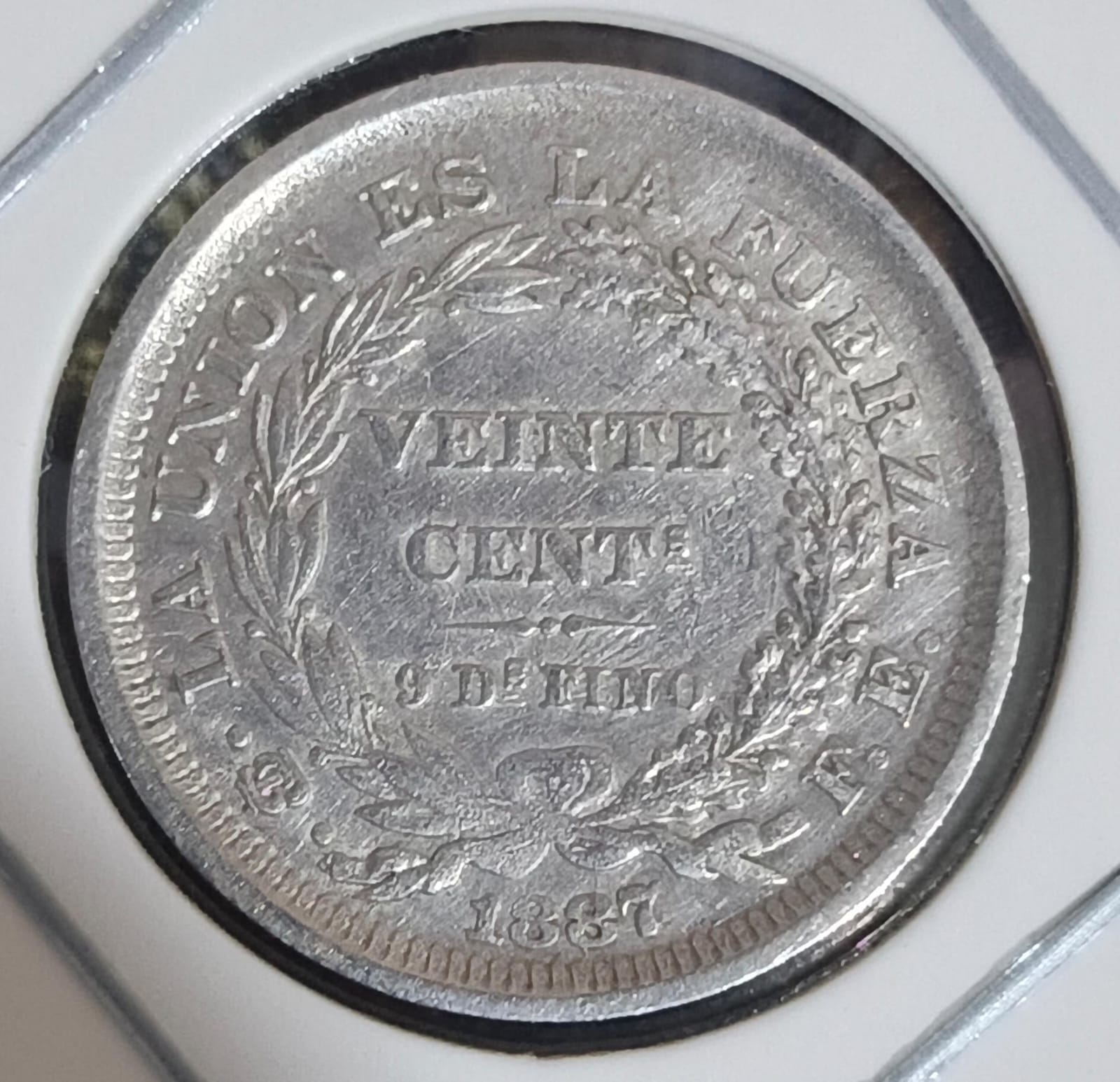 20 centavos 1887