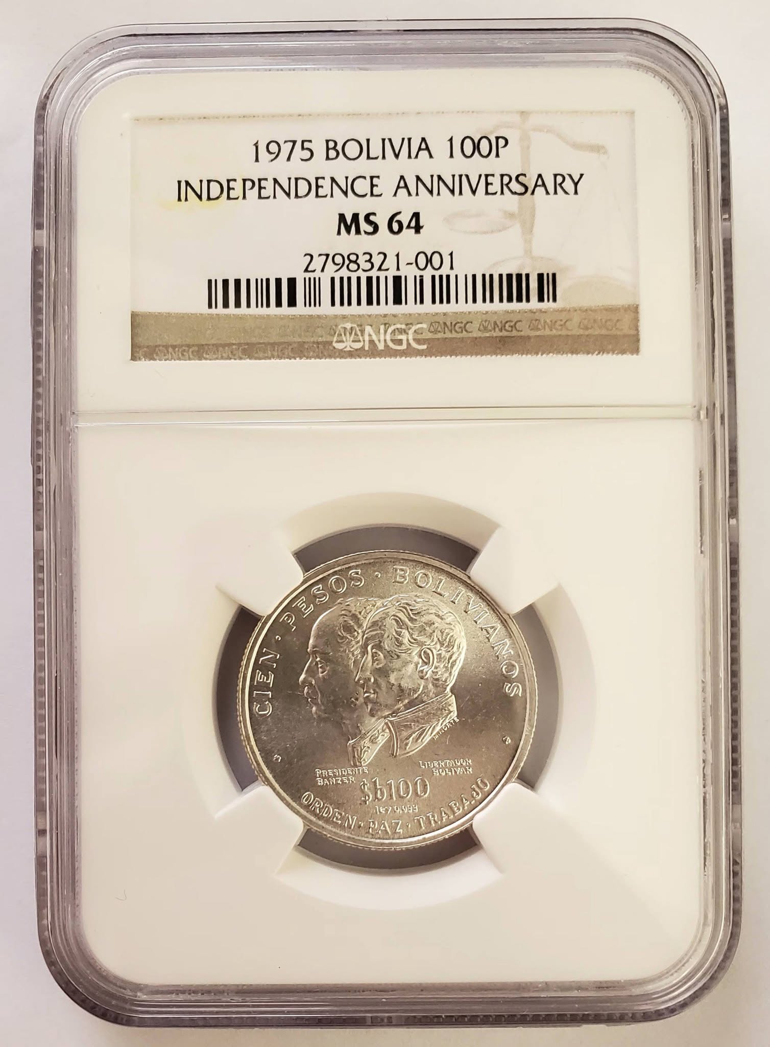 EL SESQUICENTENARIO DE LA REPÚBLICA DE BOLIVIA CONMEMORADO CON BELLÍSIMAS MONEDAS DE PLATA